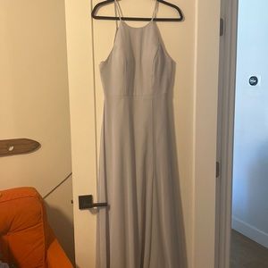 Light blue Jenny yoo bridesmaid dress